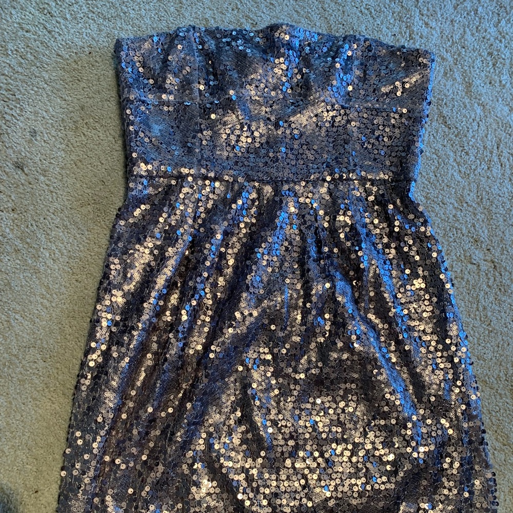 Bcbg mini sequin dress